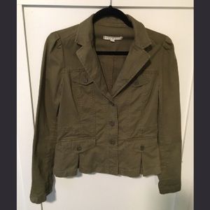 Ann Taylor Loft Olive Green Blazer